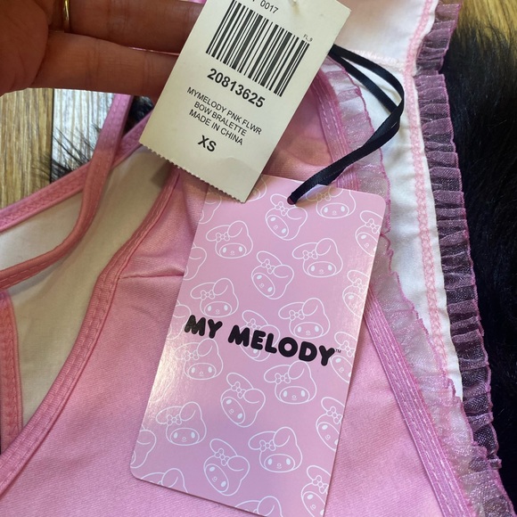 My Melody 🎀Sanrio lounge bra size XS #Ballet #cyberpunk - Picture 8 of 9